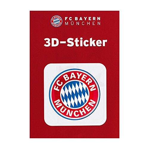 FC Bayern München Autoaufkleber/Sticker/Aufkleber 3D Logo rot FCB - Plus gratis Aufkleber Forever München von FC Bayern München