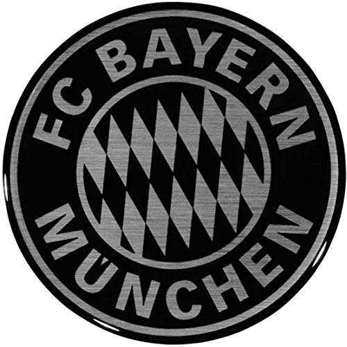 FC Bayern München Autoaufkleber / Sticker / Aufkleber 3D Logo FCB plus gratis Aufkleber forever München von FC Bayern München