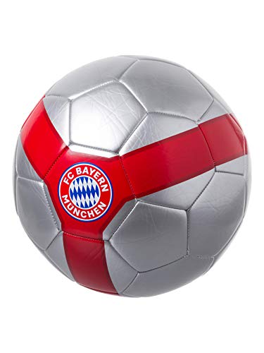 FC Bayern München Ball Silber Größe 5 von FC Bayern München