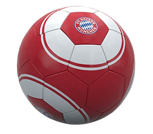 FC Bayern München Fußball - Root - rot/weiß Ball Gr. 5 FCB - Plus gratis 1 x FCB Autogrammkarte unserer Wahl von FC Bayern München