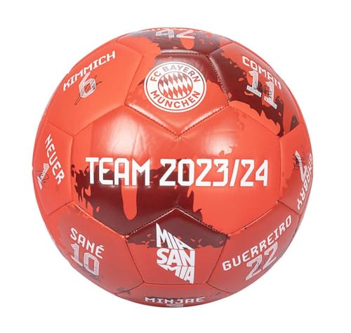 FC Bayern München Fußball Signature Unterschriften Ball Gr. 1 Miniball FCB von FC Bayern München