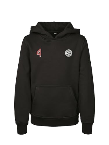 FC Bayern München Hoodie | Kapuzenpullover | Matthijs De Ligt | Kinder | Schwarz von FC Bayern München