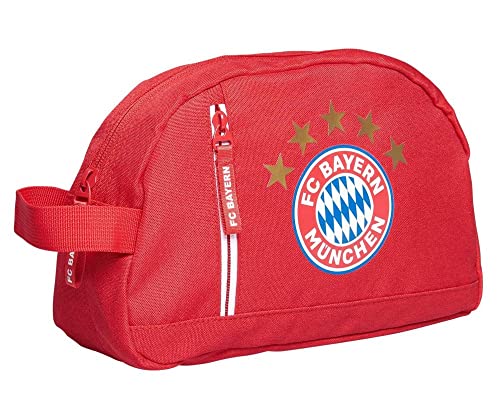 FC Bayern München Kulturbeutel - 5 Sterne - rot Waschtasche Wash Bag FCB von FC Bayern München