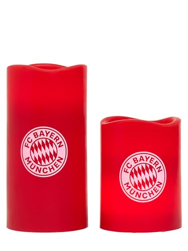 FC Bayern München LED Kerze 2er-Set Rot von FC Bayern München
