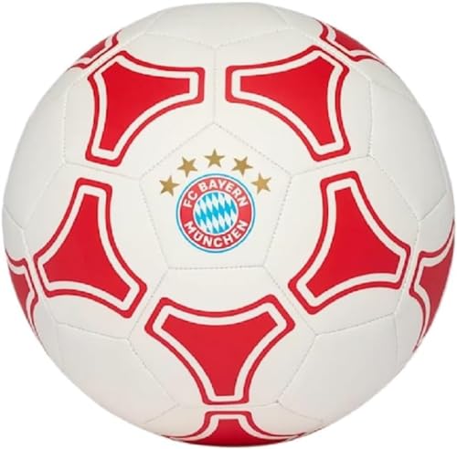FC Bayern München Mini Ball (weiß/rot, 1) von FC Bayern München