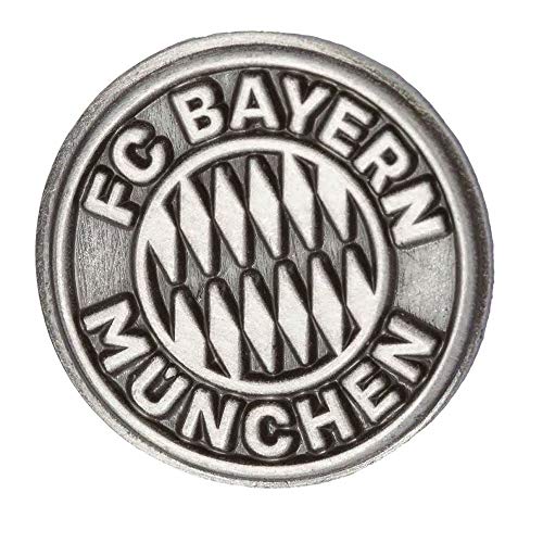 FC Bayern München Pin Logo Silber von FC Bayern München