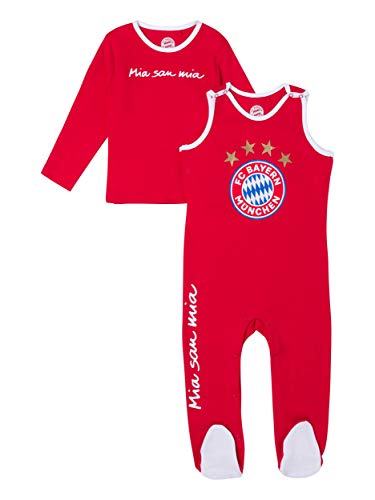 FC Bayern München Strampler Logo Baby, 86/92 von FC Bayern München