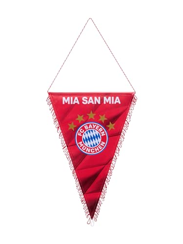 FC Bayern München Wimpel Mia san mia Rot von FC Bayern München