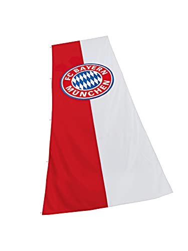 FC Bayern München Hissfahne Hochformat Logo 150 x 400 cm von FC Bayern München