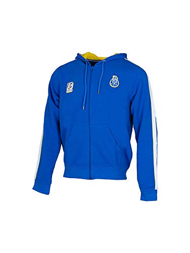 FC Porto CCAAEAM Hooded Sweatshirt, Gelb/Blau, Einheitsgröße Unisex-Erwachsene von FC Porto