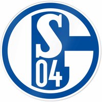 Aufkleber Blau und Weiss von FC Schalke 04