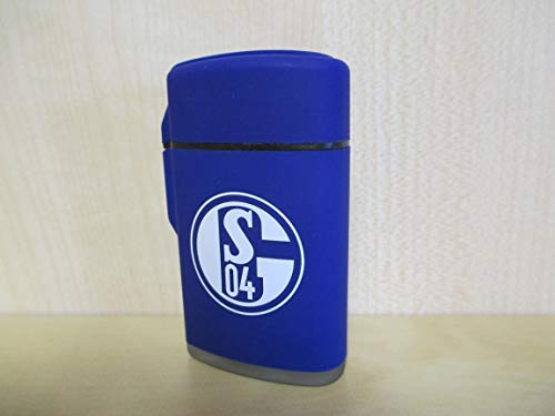 Feuerzeug Rubber Laser blau FC SCHALKE 04 S04 von FC Schalke 04