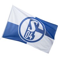 Hissfahne Karo 100x150 cm von FC Schalke 04
