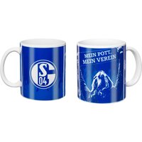 Kaffeebecher Mein Pott, Mein Verein von FC Schalke 04