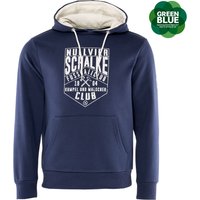 Kapuzen-Sweat Nullvier navy von FC Schalke 04