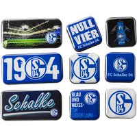 Magnet 9er-Set von FC Schalke 04