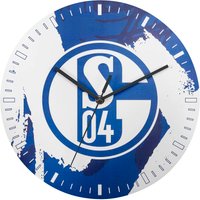 Wanduhr königsblau von FC Schalke 04