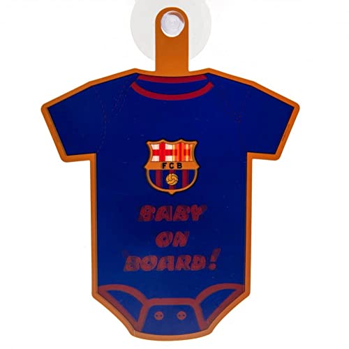 FC Barcelona Fußball-Set Baby On Board-Schild für Autofenster von FCB