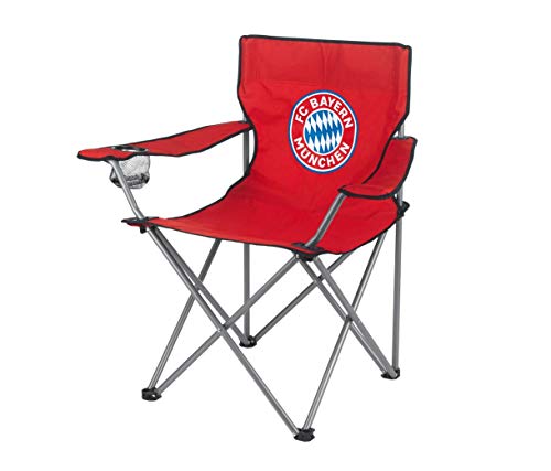FCB Bayern München Campingstuhl Stuhl (one Size, rot) von FCB