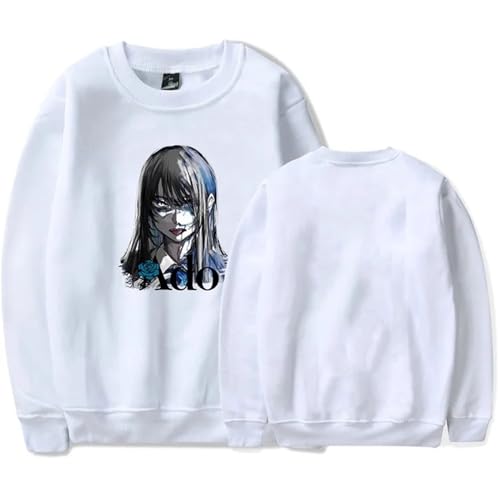 FCJKMNM ADO Wish Tour Sweatshirt Hip Hop Style Pullover Für Männer Frauen Harajuku Sweatshirt Frühling Herbst Sweatshirt XXS-4XL-Grey||XXS von FCJKMNM