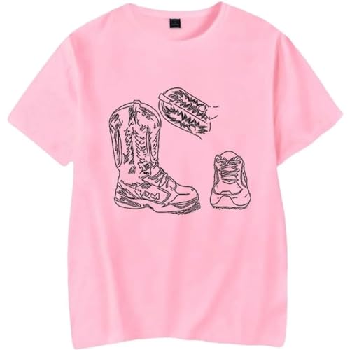 FCJKMNM Jessie Murph Print T Shirt Hip Hop Trendy Harajuku Kurzarm Tops Männer Frauen Sommer Rundhals T-Shirt Casual Street Shirt XXS-4XL-Black||XXS von FCJKMNM
