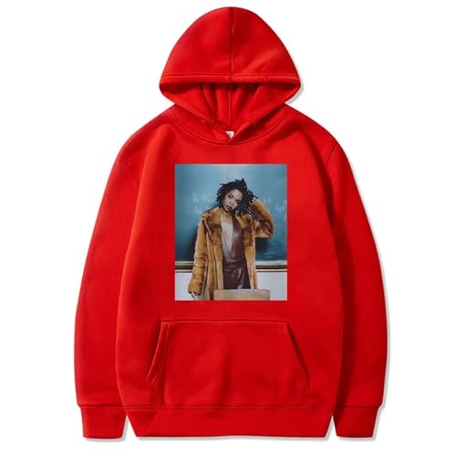 FCJKMNM Lauryn Hill Kapuzenpullover Mode Trendy Hoodie Lauryn Hill 2D Gedruckt Langarm Pullover Frühling Herbst Casual Street Sweatshirt XXS-4XL-Black||XXS von FCJKMNM