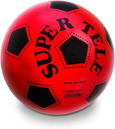FCP Supertele Super Tele Ball aus Kunststoff PVC Bio Farbwahl (rot) von FCP