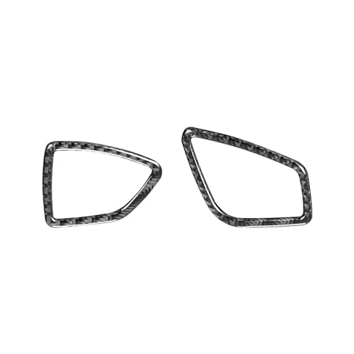 FDWPJYO 2 Stück Carbon Fiber Auto Klimaanlage Outlet Rahmen Dekor Aufkleber für BMW 3 Serie F30 3GT F34 2013-2019 Dekor Zubehör von FDWPJYO