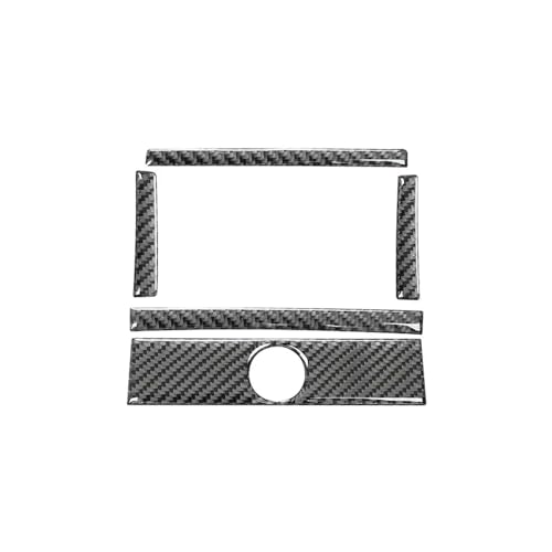 FDWPJYO Carbon Fiber Auto Innen Hinten Klimaanlage Outlet Trimmen Abdeckung Aufkleber Für BMW 3 Serie F30 3GT F34 2013-2019 zubehör von FDWPJYO