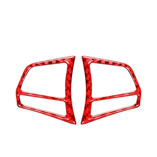 FDWPJYO Carbon Fiber Auto Lenkrad Taste Aufkleber Abdeckung Trim Aufkleber Für BMW F30 3 Serie F36 4 Serie 2013-2019 innen Zubehör von FDWPJYO