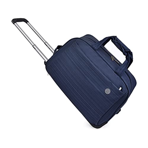 FEEIMOL Reisetasche mit Rollen Unisex 2-Rad Trolley Reisetasche Trolley Handgepäck Damen und Herren (Blau) von FEEIMOL