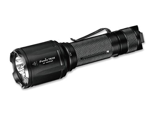 Fenix Unisex – Erwachsene TK25 UV Taschenlampe, schwarz, 14,3 cm von FENIX