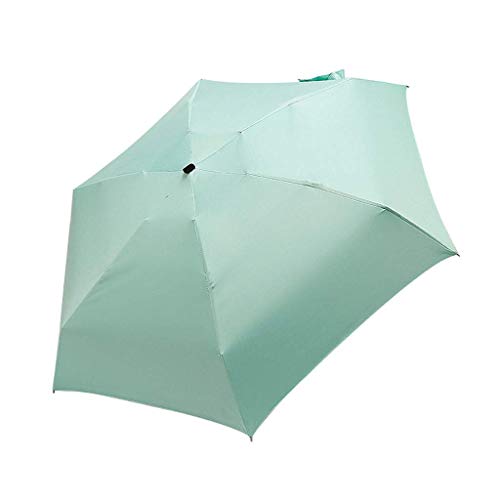 FENSIN Ultra Light Mini kompakte taschenschirm Reise Regenschirm - Winddicht Tragbar Sonnenschirm Sonne & Regen Outdoor Golf Regenschirm UV- Schutz für Damen Herren Kinder (Grün) von FENSIN