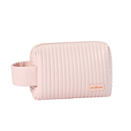 Kosmetiktäschchen, Handtasche Kosmetiktasch, Reise Make up Tasche für Mädchen Frauen (Color : Pink, Size : One Size) von FERVEX