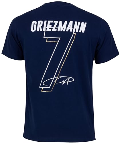 FFF T-Shirt Antoine Griezmann – Offizielle Kollektion der französischen Fußballnationalmannschaft, blau, L von FFF