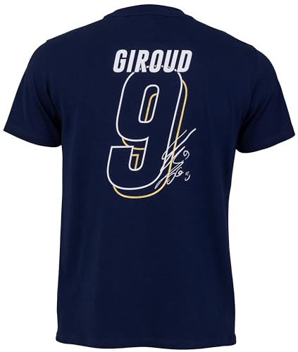 FFF T-Shirt Olivier Giroud – Offizielle Kollektion der französischen Fußballnationalmannschaft, blau, XXL von FFF