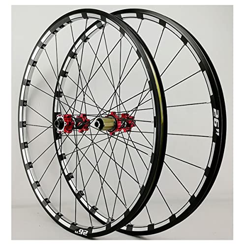 26/27,5/29 Zoll MTB-Radsatz, Scheibenbremse, 24-Loch-Naben, unterstützt 7-12-Gang-Kassette, Steckachse, Radsatz vorne 15 x 100 mm, hinten 12 x 142 mm von FFFHYIZH