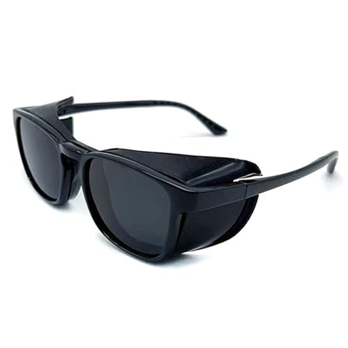 FGAQLUK Anti-Pollenallergie-Brille For Erwachsene, Erweiterter Rundumrahmen Aus Silikon – Abnehmbare Schutzbrille, Anti-Blaulicht, Anti-Beschlag, Anti-UV-Brille (Color : Night vision) von FGAQLUK