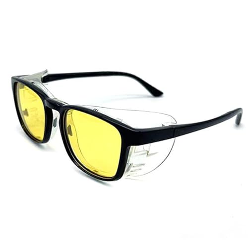 FGAQLUK Anti-Pollenallergie-Brille For Erwachsene, Erweiterter Rundumrahmen Aus Silikon – Abnehmbare Schutzbrille, Anti-Blaulicht, Anti-Beschlag, Anti-UV-Brille (Color : Polarized) von FGAQLUK