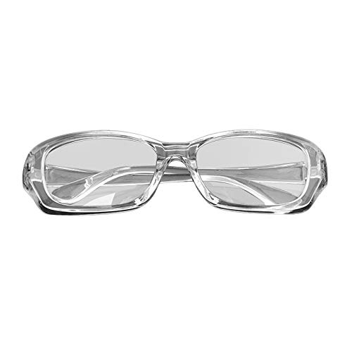 FGUUTYM Sonnenbrille Lesebrille 2 Protective Control Ski Brille Verspiegelt Schwarz (Clear, One Size) von FGUUTYM