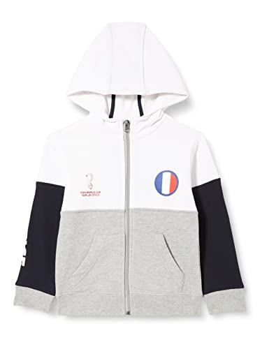 FIFA Jungen Official World Cup 2022 Side Panel Hoodie, Youth, Germany, Age 8-10 Kapuzenpullover, White, Small von FIFA