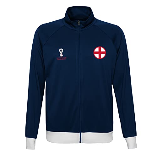 FIFA Jungen Official World Cup 2022 Tracksuit Jacket, Youth, England, Age 13-15 Track, Blue, X-Large, 12-13 von FIFA