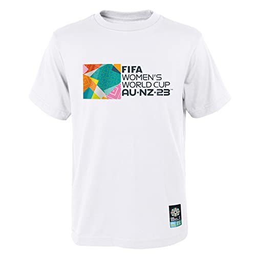 Offizielles T-Shirt der Frauenfussball-Weltmeisterschaft 2023 für Erwachsene, weiß, mittel von FIFA