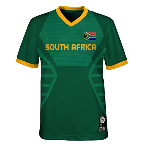 Offizielles Trikot der Jugendmannschaft der Frauenfussball-Weltmeisterschaft 2023, Südafrika, Grün, 12-13 Jahre von FIFA