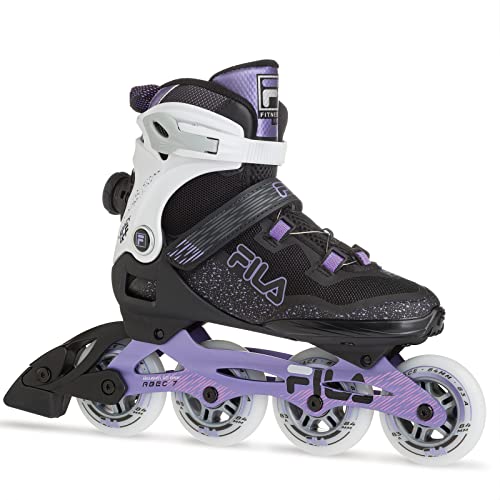 FILA SKATES 010622085 Legacy QF Inline Skate Damen Lady Black/Violet Größe 42.5 von FILA SKATES