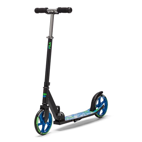 FILA Scooter Urban Cruiser 205 - höhenjustierbarer & zusammenklappbarer Aluminium-Roller mit Ständer - sportlicher Kinder- & Erwachsenenroller für bis zu 100kg von FILA