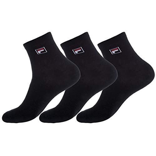 FILA Unisex F9303 sokker uni Socken, Schwarz, 39-42 EU von FILA
