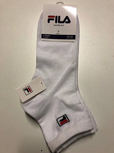 Fila F1763, Socken Uni, schwarz, 43/46 von FILA