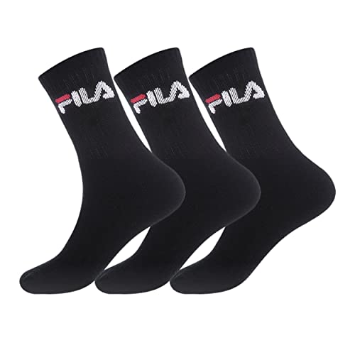 Fila F9505, Socken Uni, schwarz, 35/38 von FILA