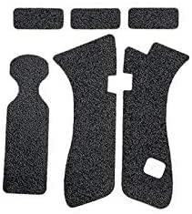 FIRECLUB 2 Set Non-Slip Rubber Texture Grip Wrap Tape Glove for 17 19 20 21 22 25 26 27 32 33 38 43 Holster 9mm Pistol Accessories (fanghua-tiao-G17) von FIRECLUB